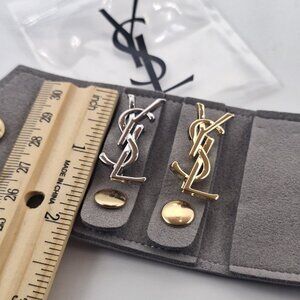 Bundle Vintage Gold Silver Yves Saint Laurent YSL Brooch Employee Appreciation 2